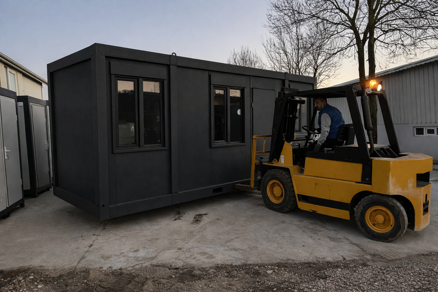 Bürocontainer Black Edition Bild 11