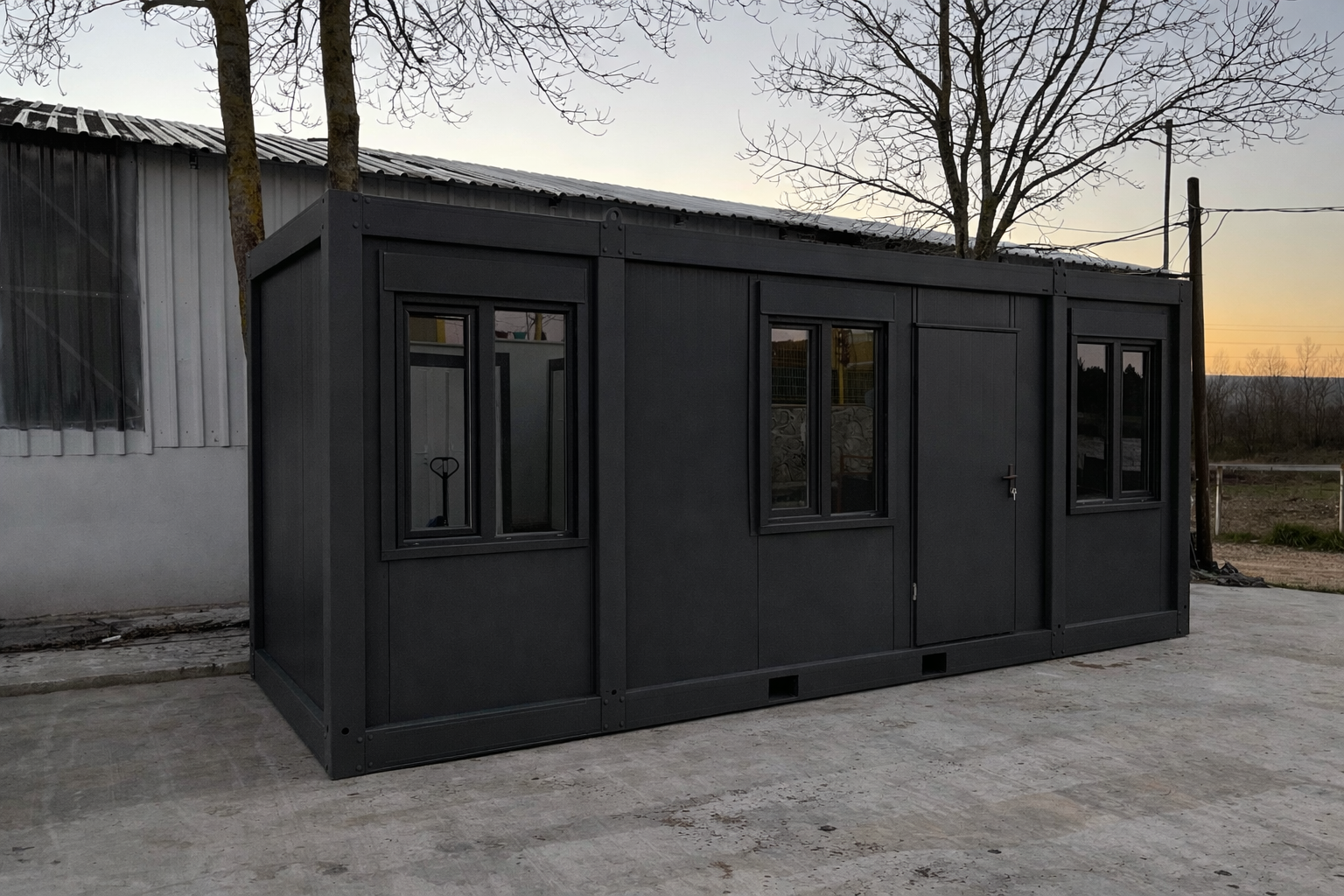 Bürocontainer Black Edition Bild 3